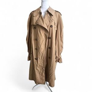 The American Traveler Tan Trench Coat